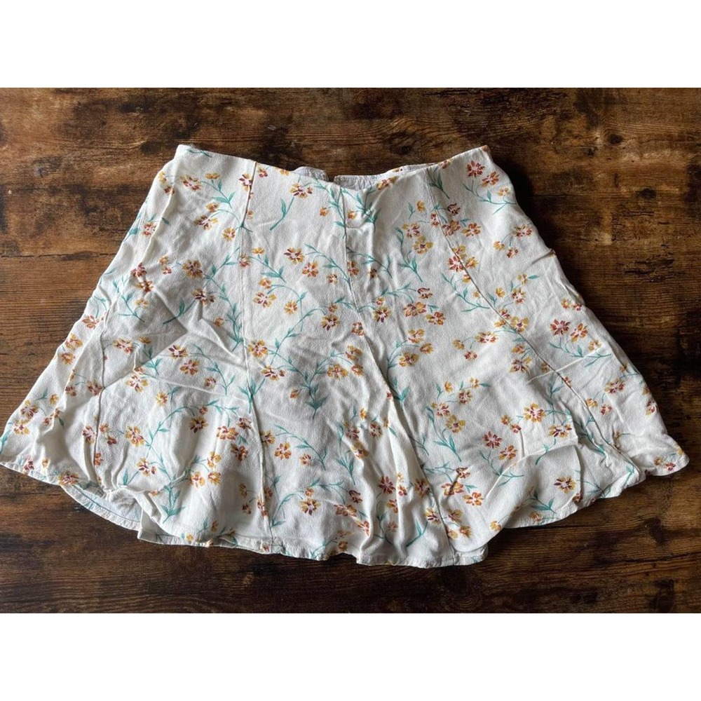 American Eagle Floral Skirt Small
